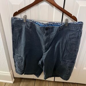 Tommy Bahama Slate Blue Cargo Shorts